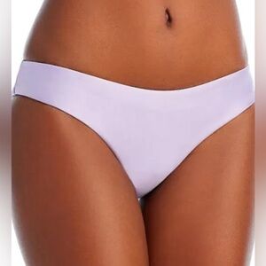 JONATHAN SIMKHAI ZOLA SATIN BOTTOM SOLID NYLON SWIM BOTTOM SEPARATES